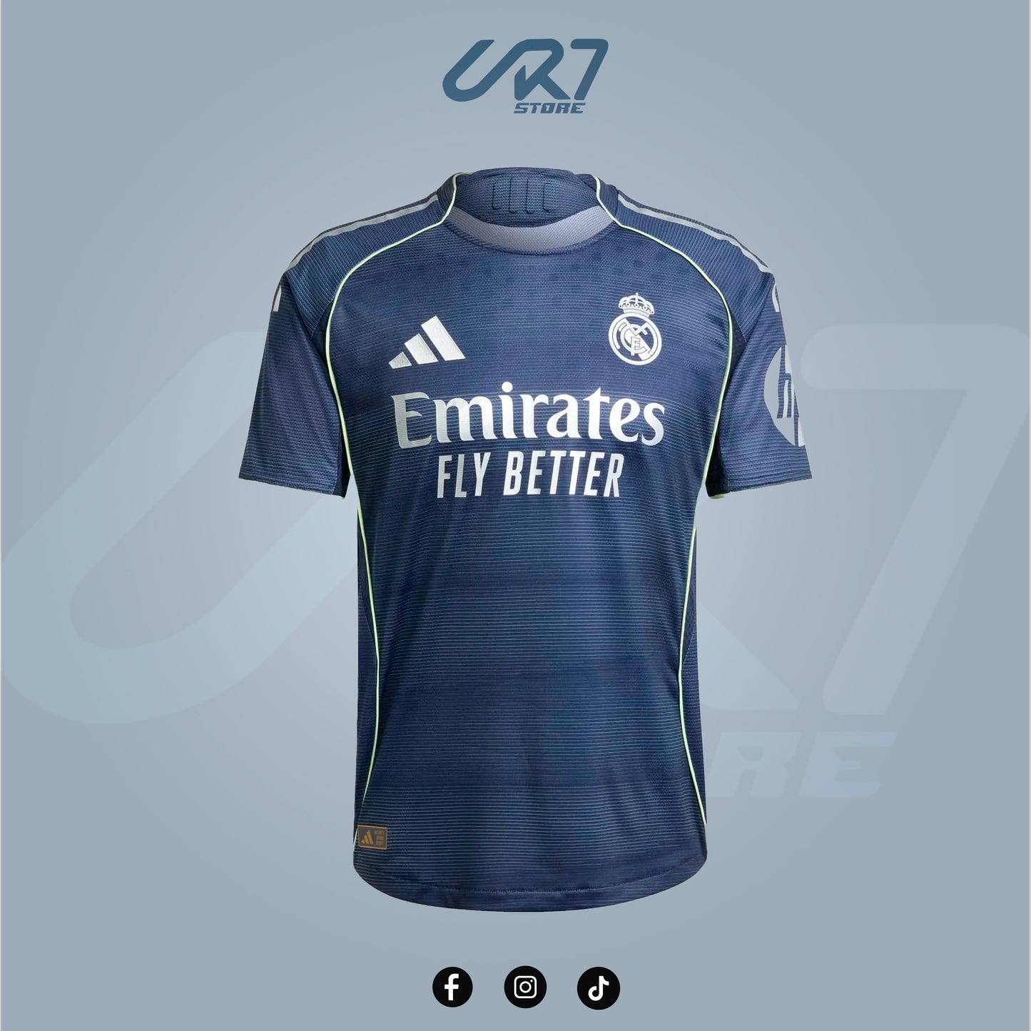 Realmadrid Jersey 25/26 Black - CR7 STORE