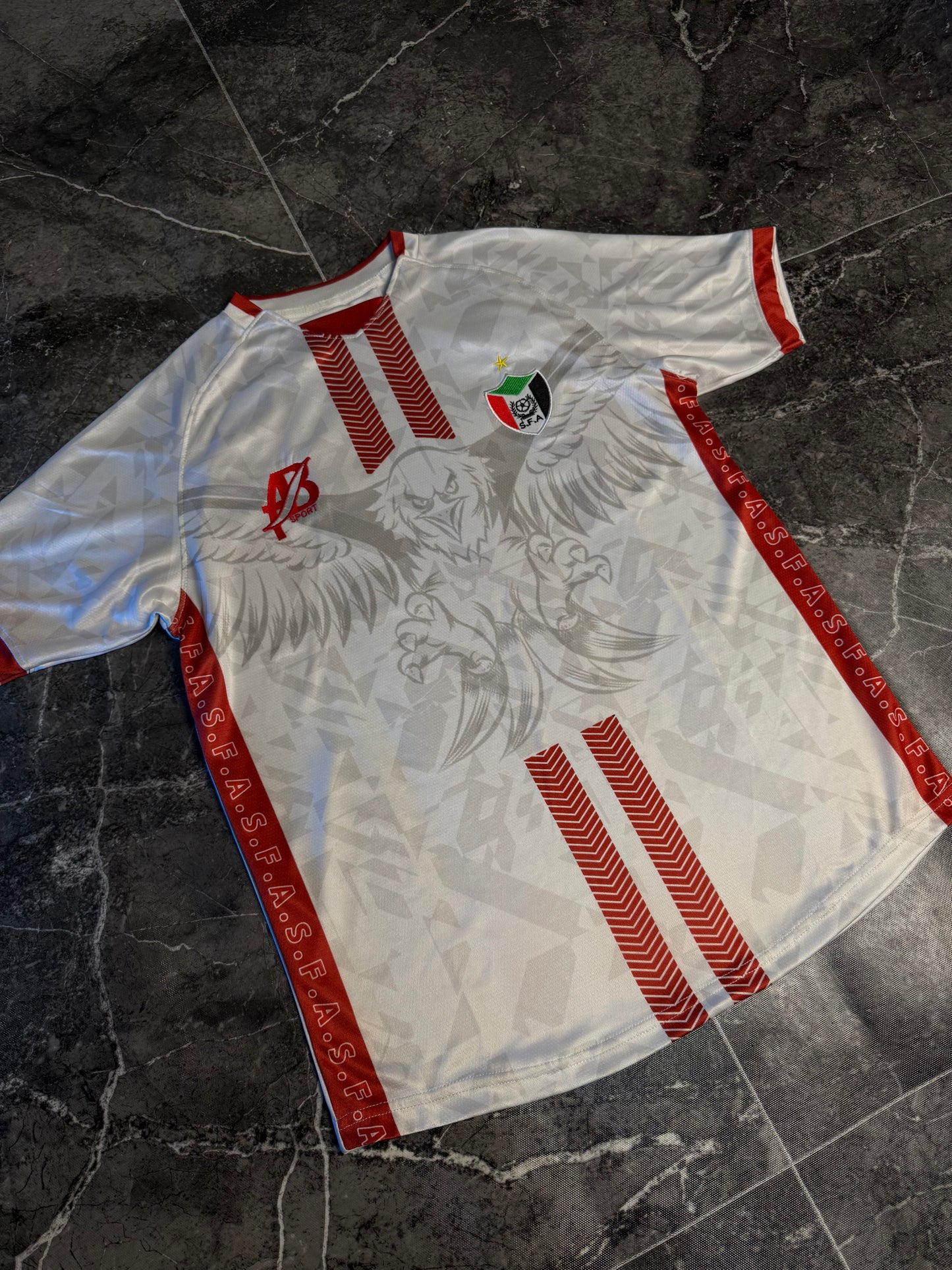 The white Sudanese national team T-shirt - CR7 STORE