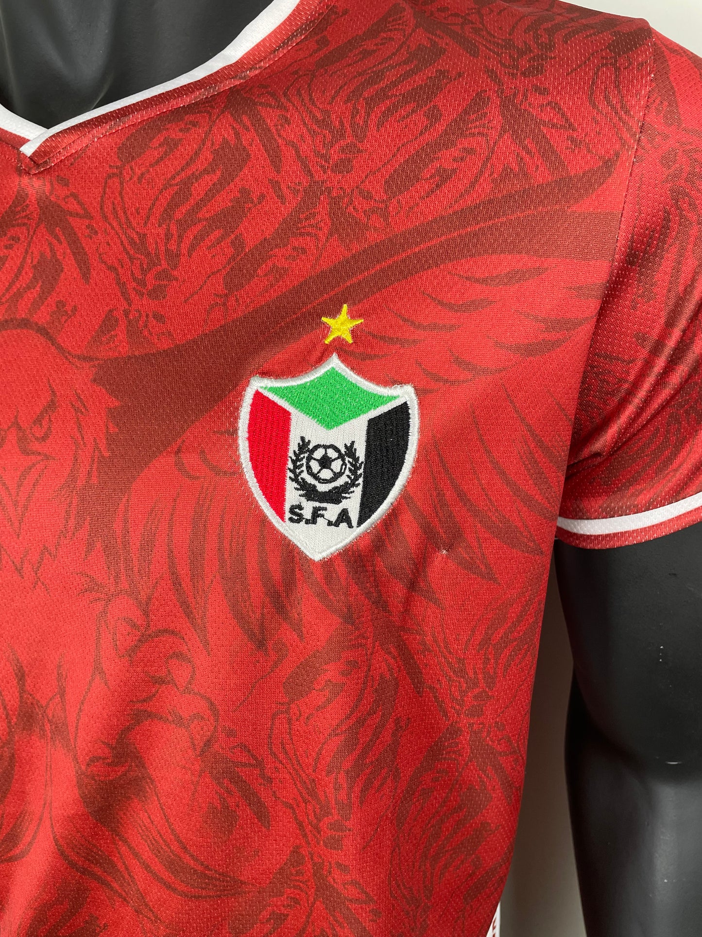 The red Sudanese national team T-shirt - CR7 STORE