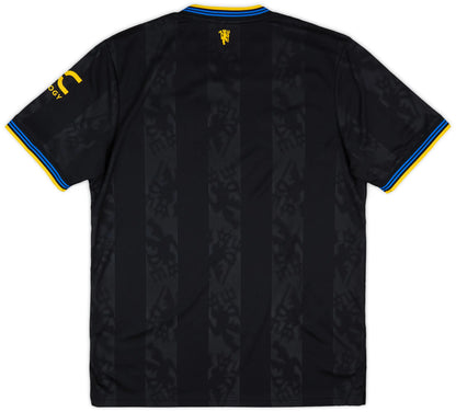 2025-26 Manchester United Third Shirt Black - CR7 STORE