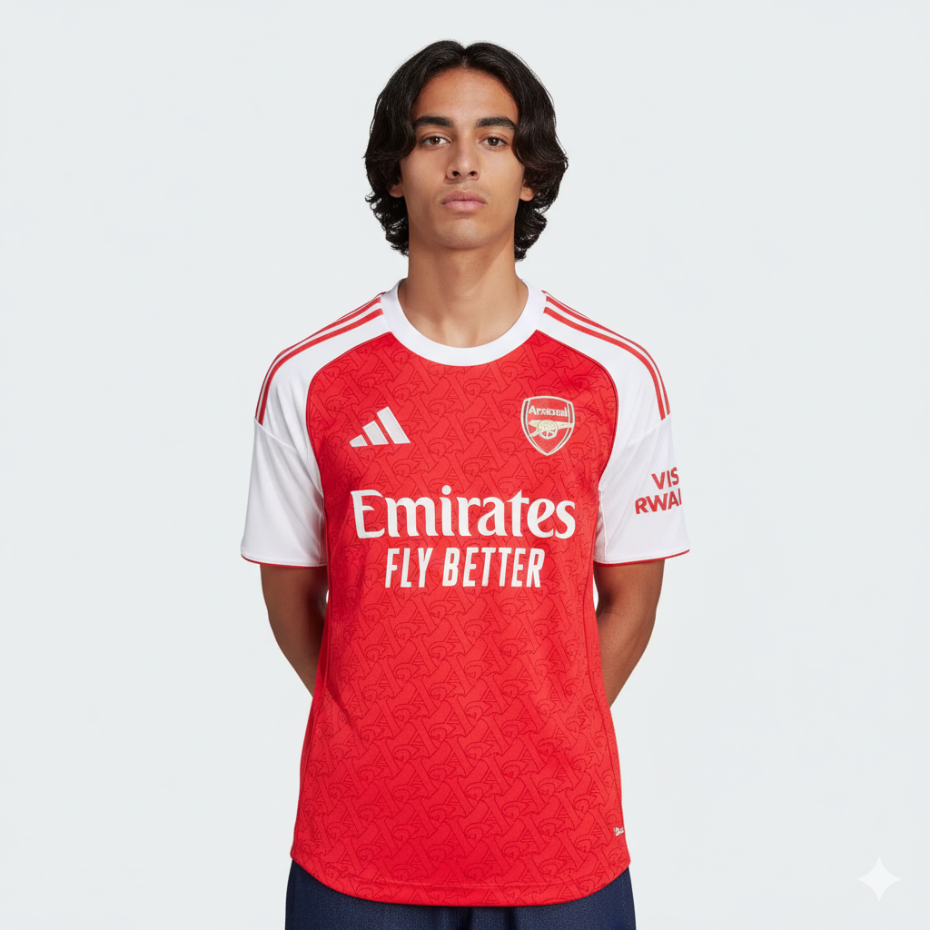 Arsenal adidas 25/26 Home Shirt - CR7 STORE