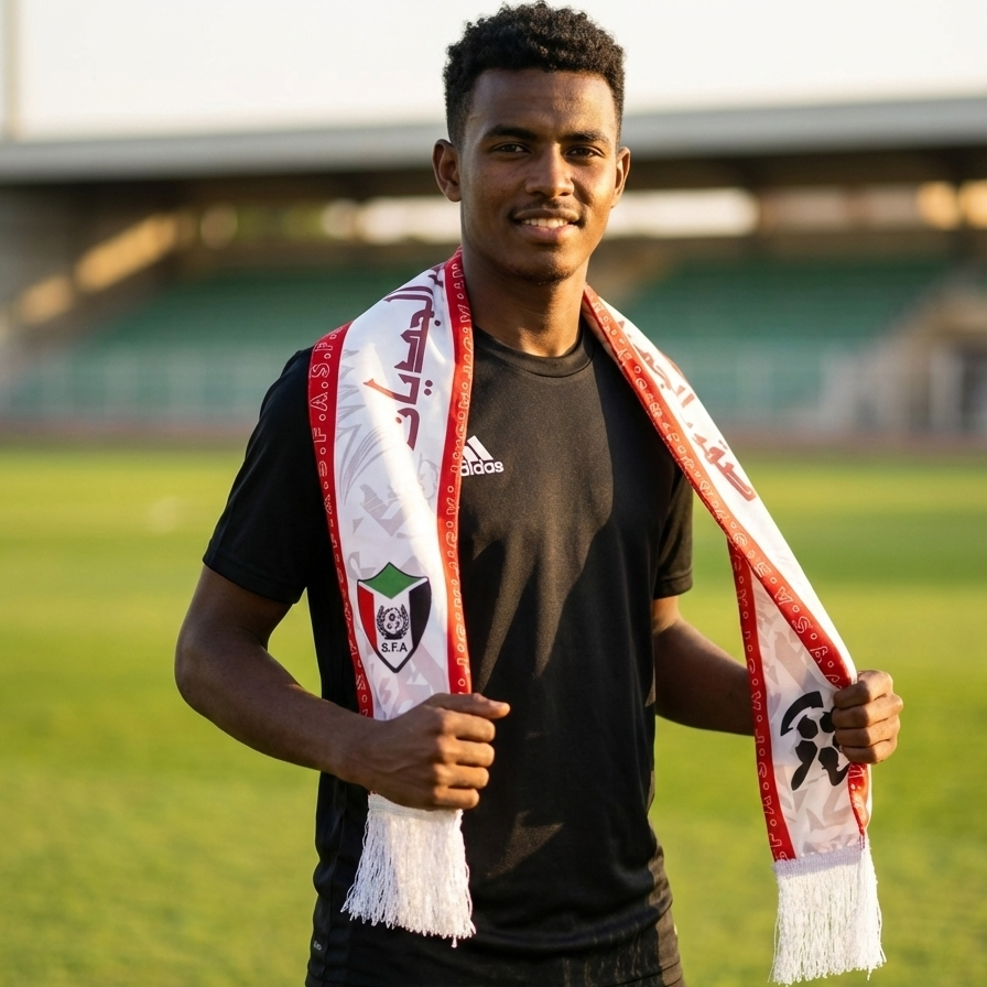 Sudan National Team Supporters Sash - "Falcons of Jediane" Edition - CR7 STORE