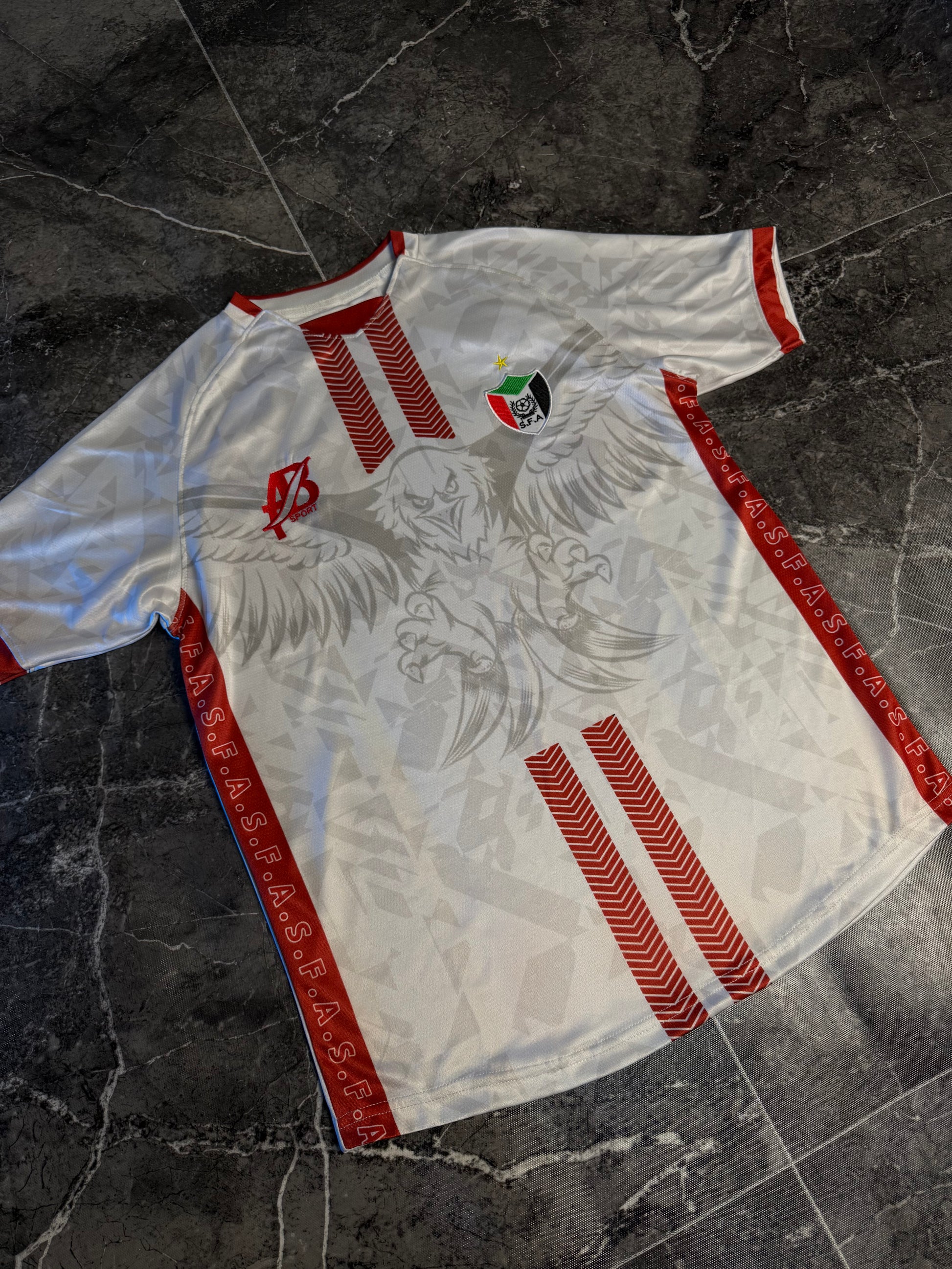 The white Sudanese national team T-shirt - CR7 STORE