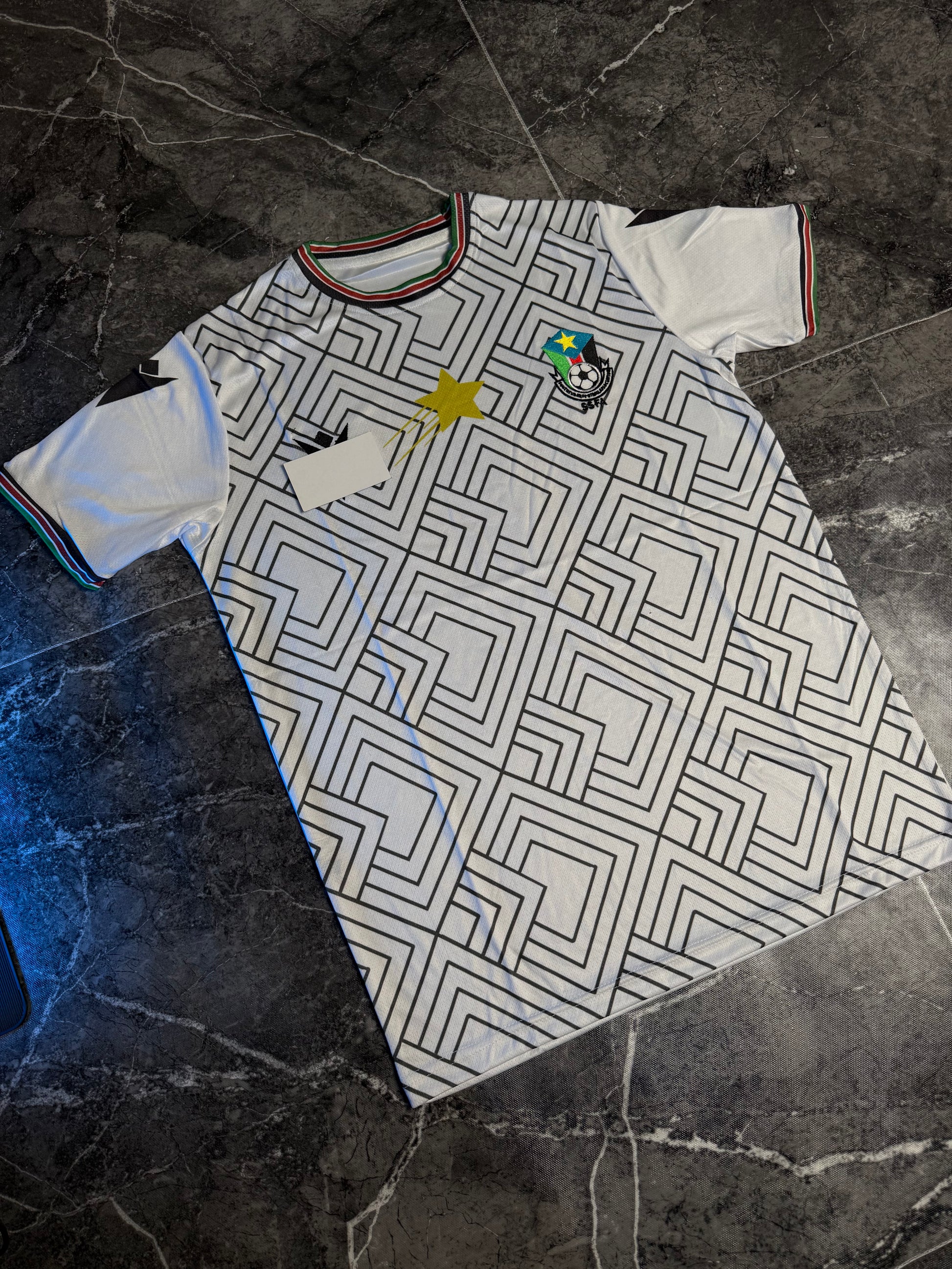 South Sudan national team white T-shirt - CR7 STORE