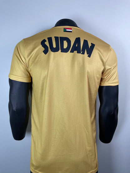The yellow Sudanese national team T-shirt - CR7 STORE