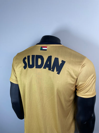 The yellow Sudanese national team T-shirt - CR7 STORE