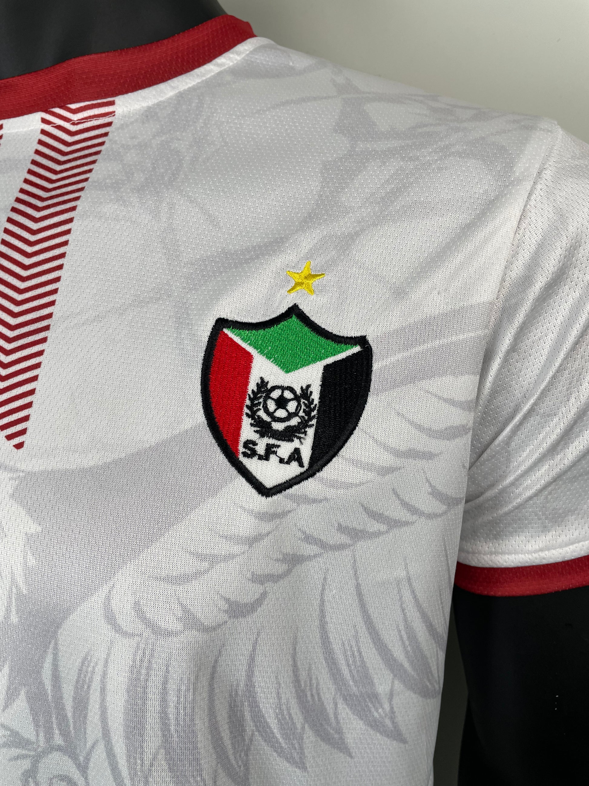 The white Sudanese national team T-shirt - CR7 STORE