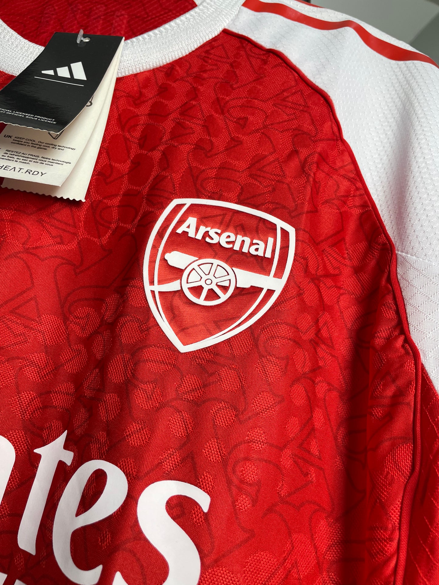 Arsenal adidas 25/26 Home Shirt - CR7 STORE