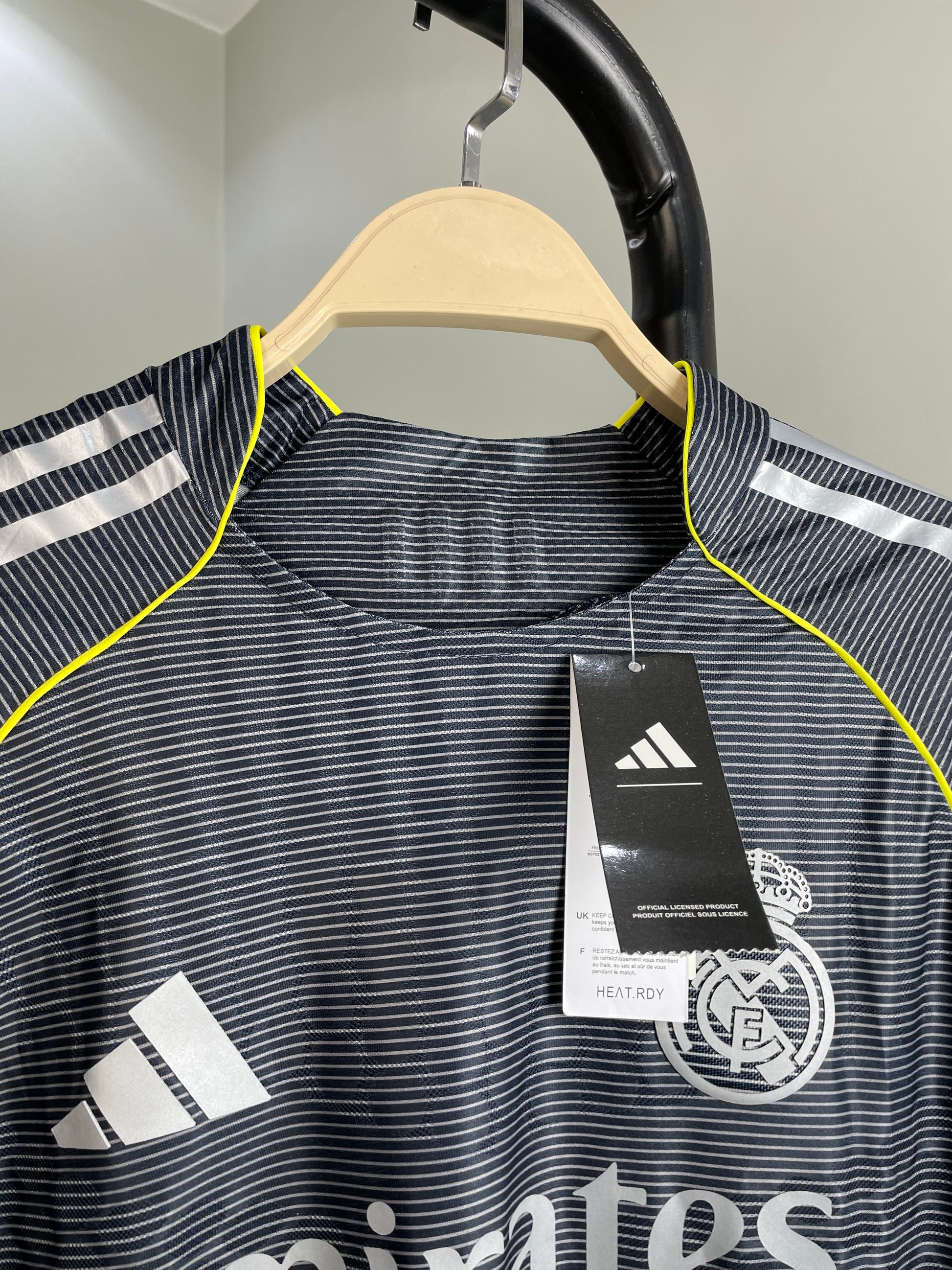 Realmadrid Jersey 25/26 Black - CR7 STORE
