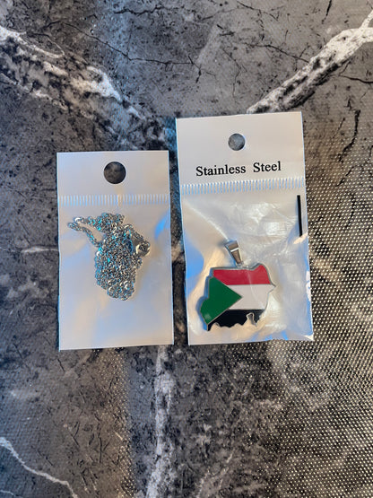Sudan Map Necklace – A Symbol of Pride for Everyone - CR7 STORE