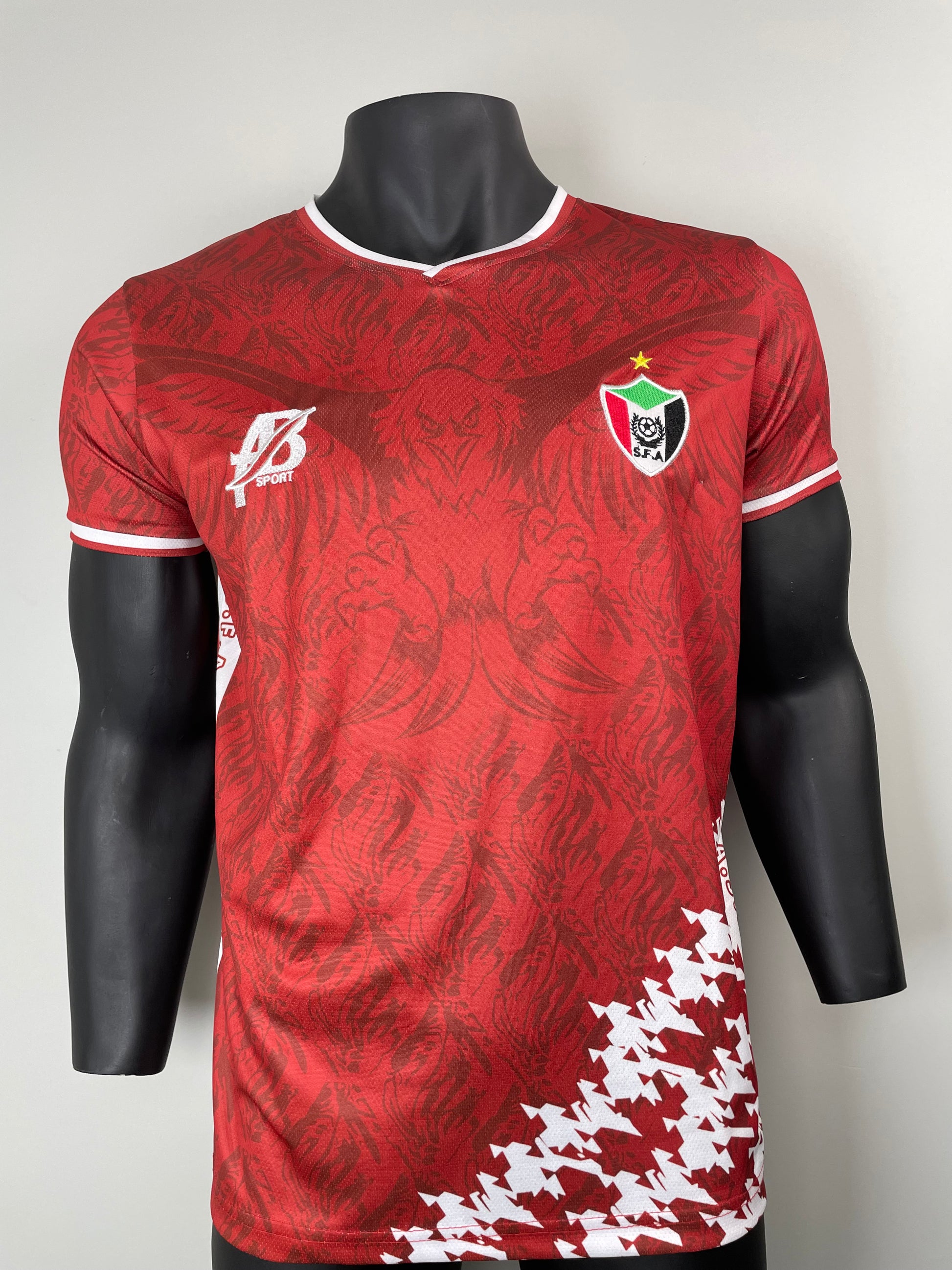 تيشرت منتخب السودان الأحمر 2025 الطقم الأساسي الرسمي